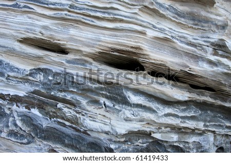 geological layers of rock earth