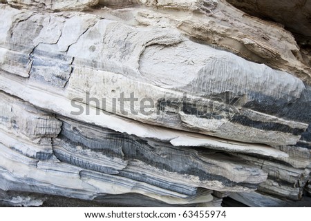 layers of earth. layers of earth - rock