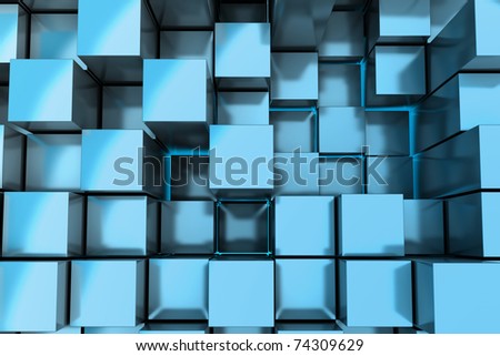 abstract cube