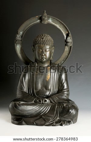 Statue of sitting buddha