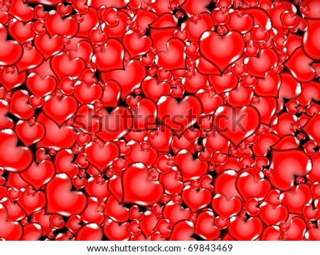 Red Backgrounds For Msn. new love heart wallpaper.