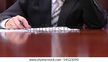 business meeting details, businessman is signing a contract, business contract details
