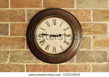 Wall clock , old clock