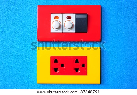 switch, plug and dimmer
