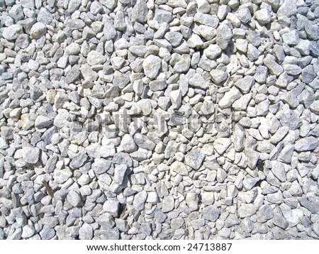 A solid white stone and gravel texture
