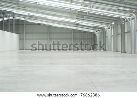 Warehouse empty