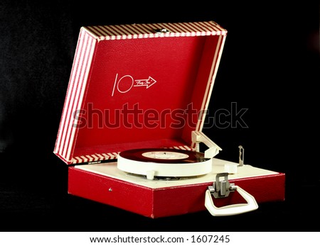 Antique Record Player Stock Photo 1607245 : Shutterstock