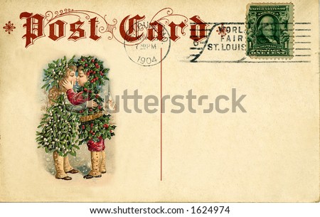 ANTIQUE CHRISTMAS POSTCARDS - FREE PRINTABLES - MORE STYLE THAN CASH