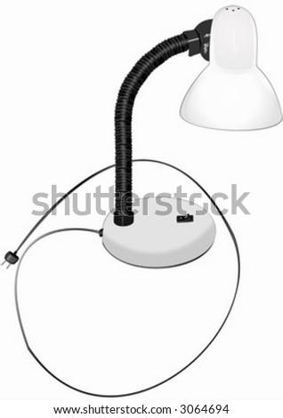 desk lamp icon. stock vector : Desk lamp,