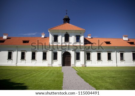 Pazaislis Monastery: Italian baroque architecture ensemble in Kaunas, Lithuania was founded by Camaldolese Hermits
