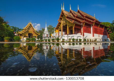 Wat Phra Sing Chiang Mai Thailand Wat Phra Sing Chiang Mai Thailand