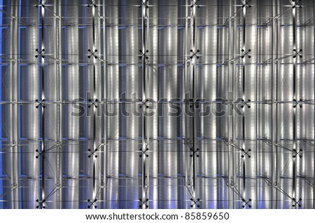 Abstract ceiling light background