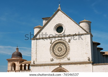 Papal Basilica of Saint Francis of Assisi and the annexed monastery of Franciscan Order of Friars Minor construction begun in 1228.
