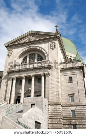 Saint Joseph\'s Oratory construction began in 1904. The original Church was enlarged many times. The actual Basilica construction was terminated in 1967.