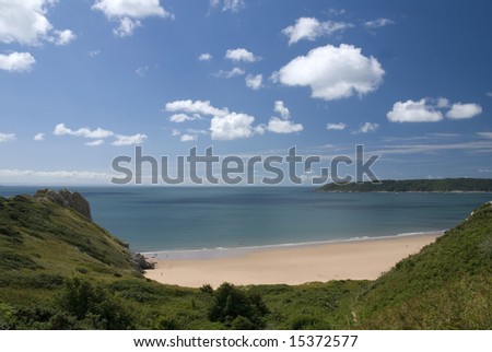 The Gower Peninsula is a peninsula on the south coast of Wales. It was the first area in the United Kingdom to be designated as an Area of Outstanding Natural Beauty