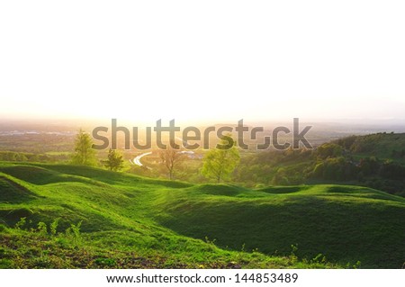 Nature hill scenics in Gloucester UK