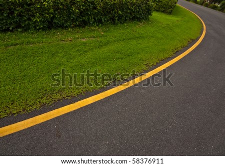 Road Curve Line