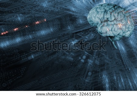 artificial intelligence, human brain and communication via computers