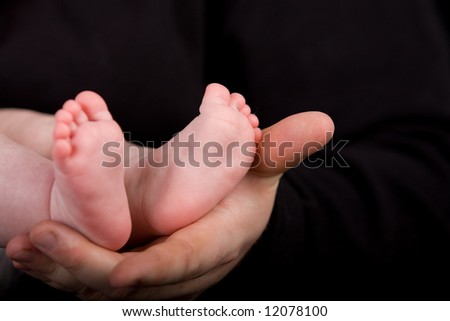 Cute Little Baby Feet