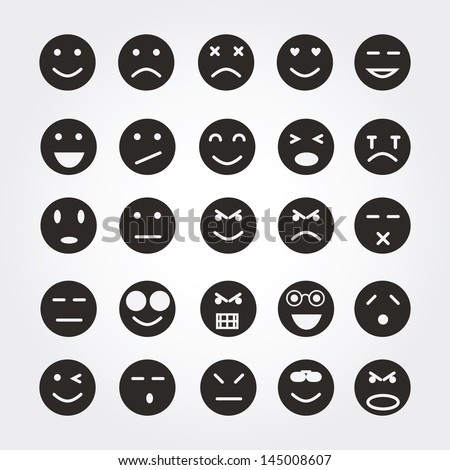 Emotion Face Icons
