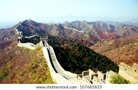 Great Wall of China at Jinshanling, near Beijing