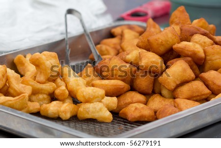 Deep fried dough sticks
