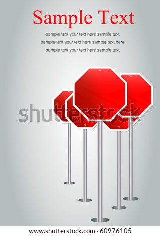 blank stop sign template. quot;lank stop sign framequot;