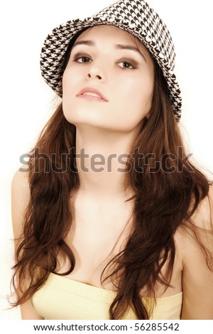 Beautiful Woman Pics on Stock Photo   Beautiful Caucasian Young Woman Shot In Studio No Makeup