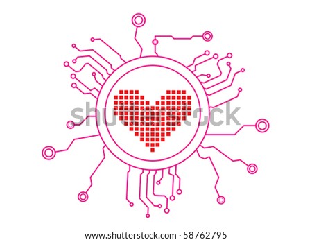 in love icons. stock vector : Love Icon