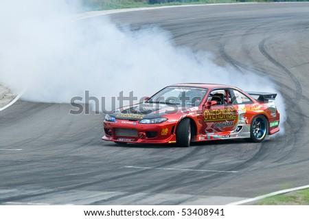 stock photo PETCHABURI THAILAND MAY 16 Participant in a drifting 