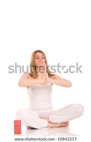 Yoga pose.