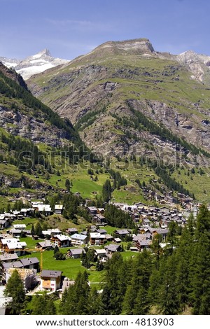View of Zermatt valley [Switzerland]