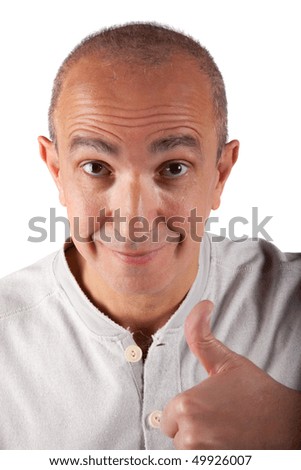 World Models is the adult division of the premier child and teen agency, ... stock photo mature man with thumb up isolated in white background 49926007 World Models is the adult division of the premier child and teen agency, ...