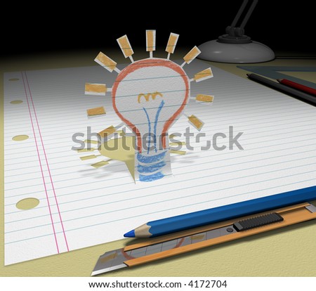 In your dream you will have many ideas for business. Sketch your ideas and plans.