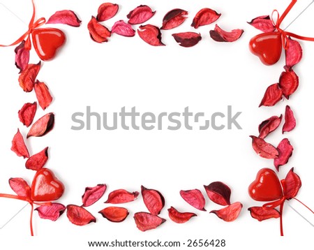 love letter background. Valentine Day love letter