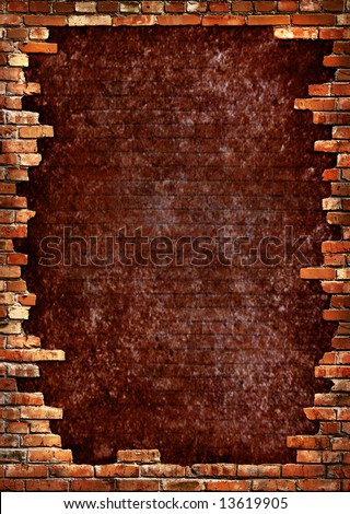 concrete wall texture. dark red concrete wall in