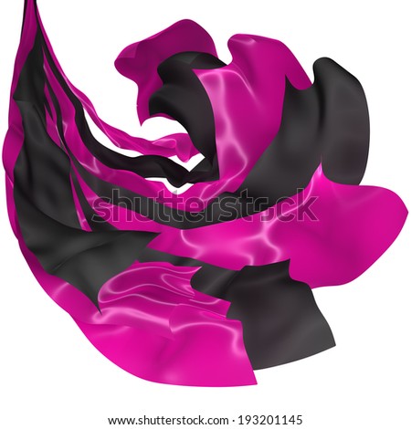 Abstract magenta and black background, image isolated