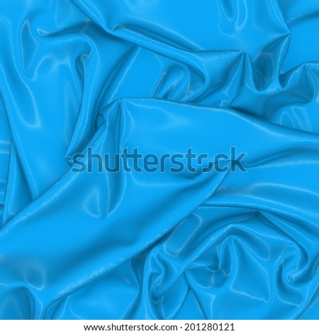 Abstract silk in the wind
