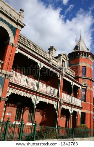Victorian architecture in Launceston, Tasmania.