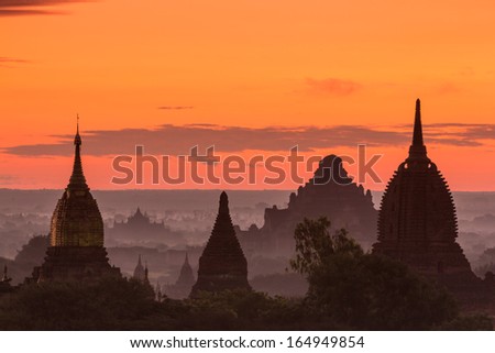 Ancient Temples in Bagan Myanmar Ancient Temples in Bagan Myanmar