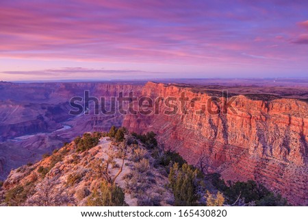 Beautiful Landscape of Grand Canyon from Desert View Point