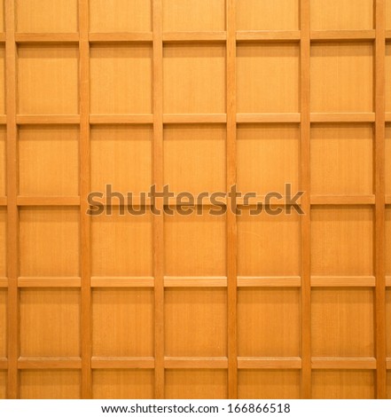 Close up detail of wooden wall texture