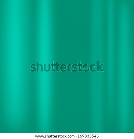 Green metal background (texture of  aluminum sheet)
