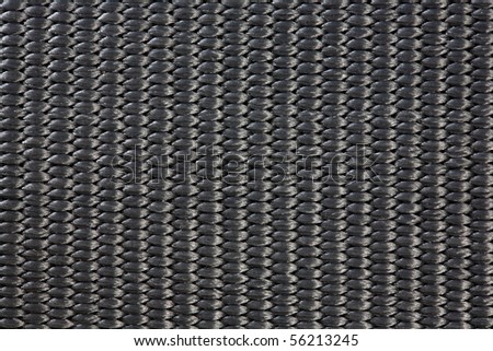 Black Nylon Woven Material Texture for Background