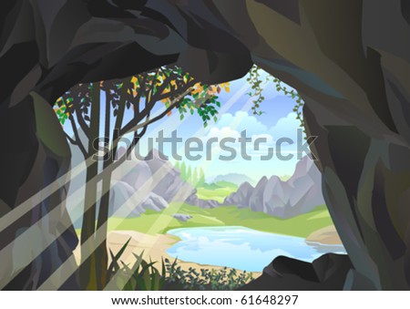 cave vector
