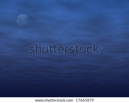 moonlight in the night background