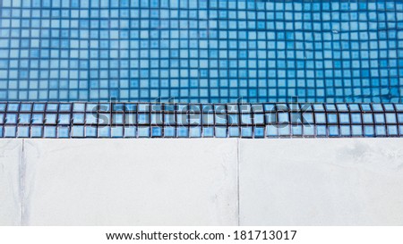 Swimming pool and cement deck for backgrounds
