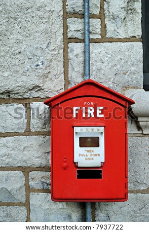 Fire alarm box