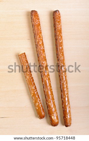 Two and One-half Salted Pretzel Sticks