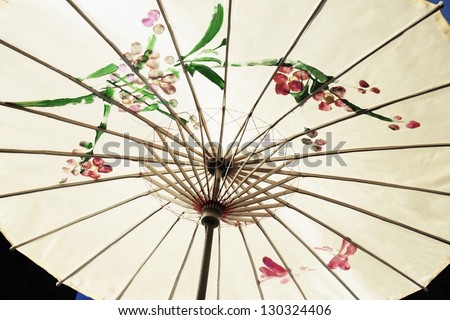 Traditional chinese umbrella